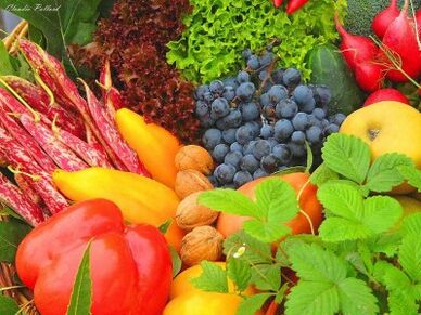 Obst, Gemüse und Kräuter sind der Schlüssel zu einer guten Potenz